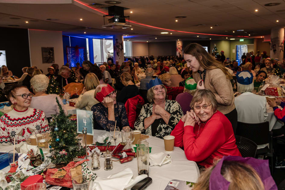 Southampton's biggest free Seniors Christmas lunch feeds 300 older